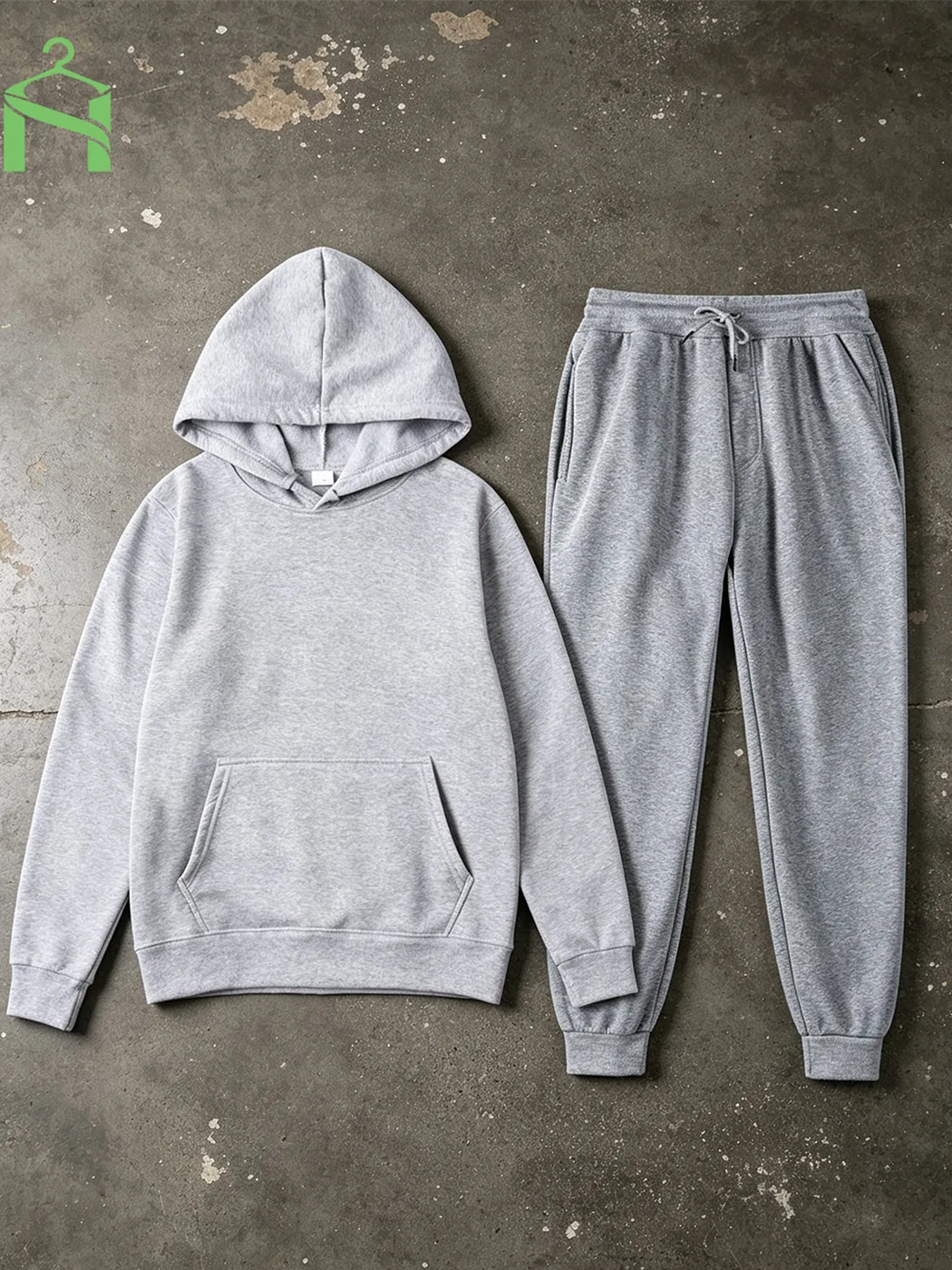 Grey Hoodie & Jogger Set