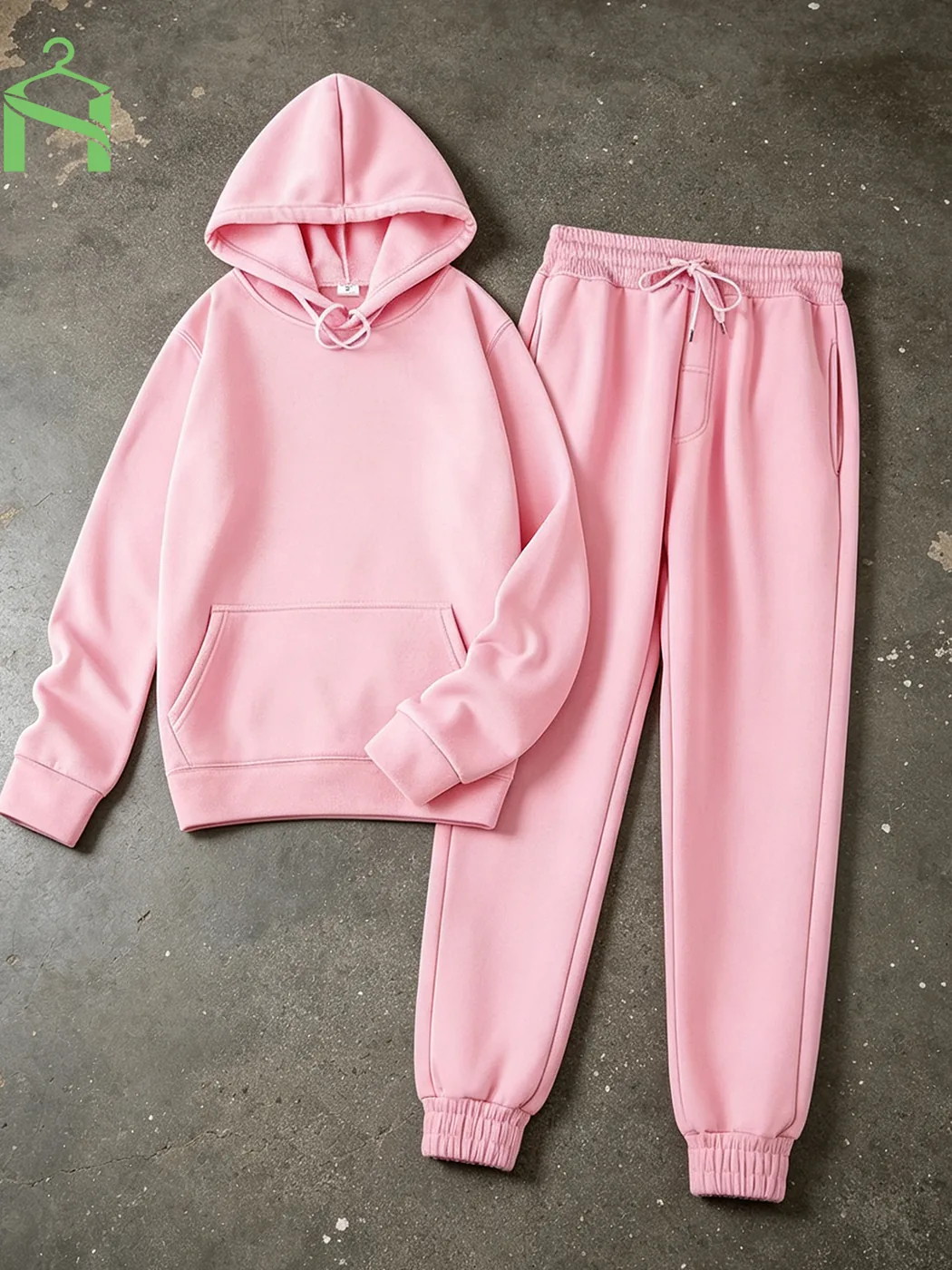 Hoodie & Jogger Set (Pink)